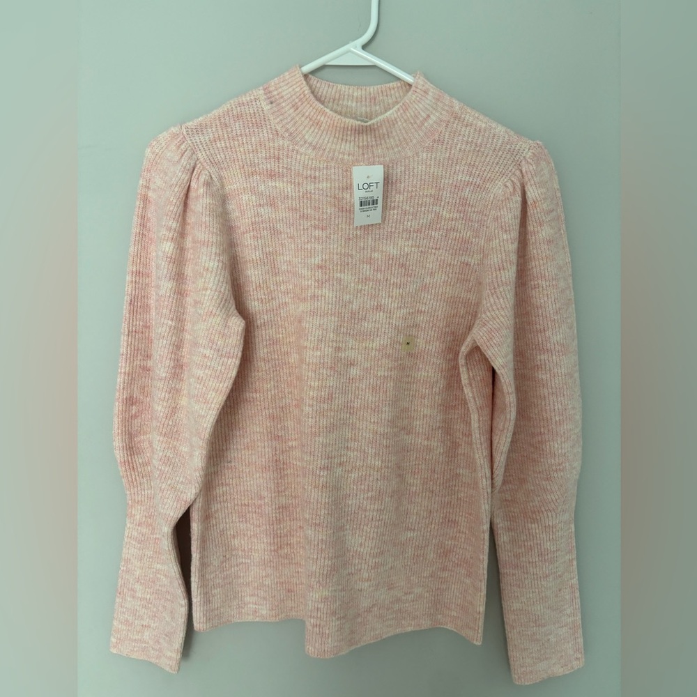 LOFT Petit Puff Sleeve Women’s Sweater